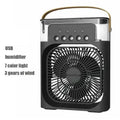 3-in-1 Portable Mini Air Cooler Fan with LED Night Light & Humidifier - Perfect for Home & Office
