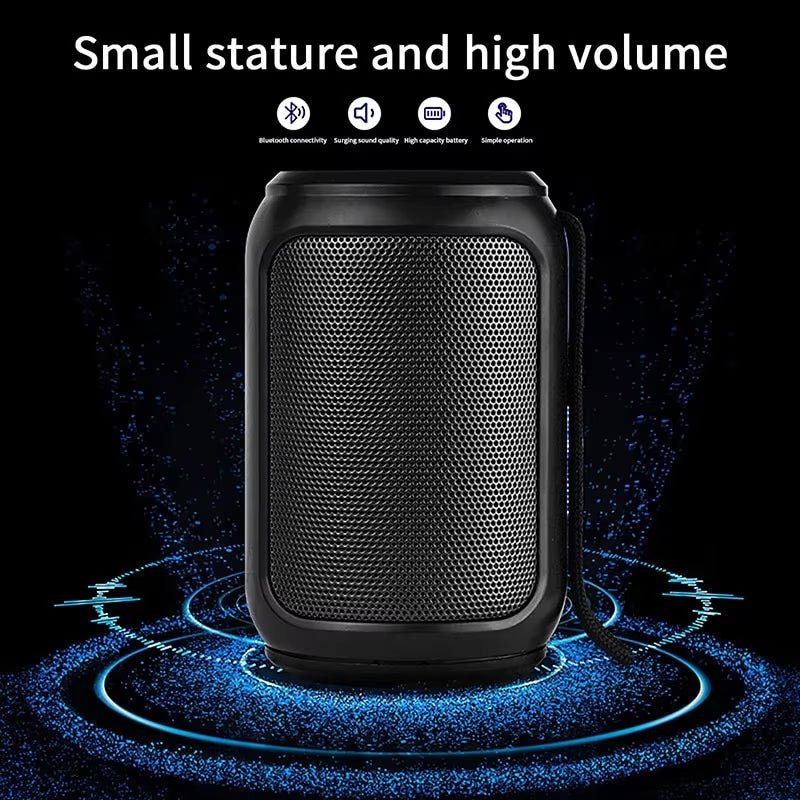 A3 Portable Bluetooth Speaker - Wireless Surround Subwoofer for Home & Outdoor Use